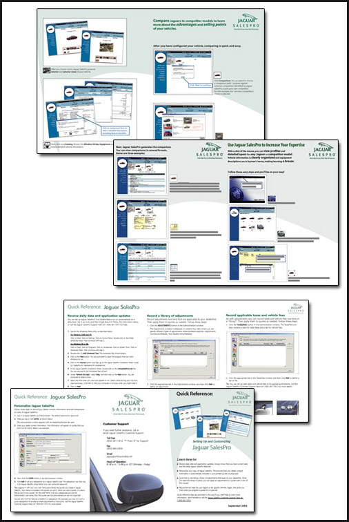 Reference guides for Jaguar software